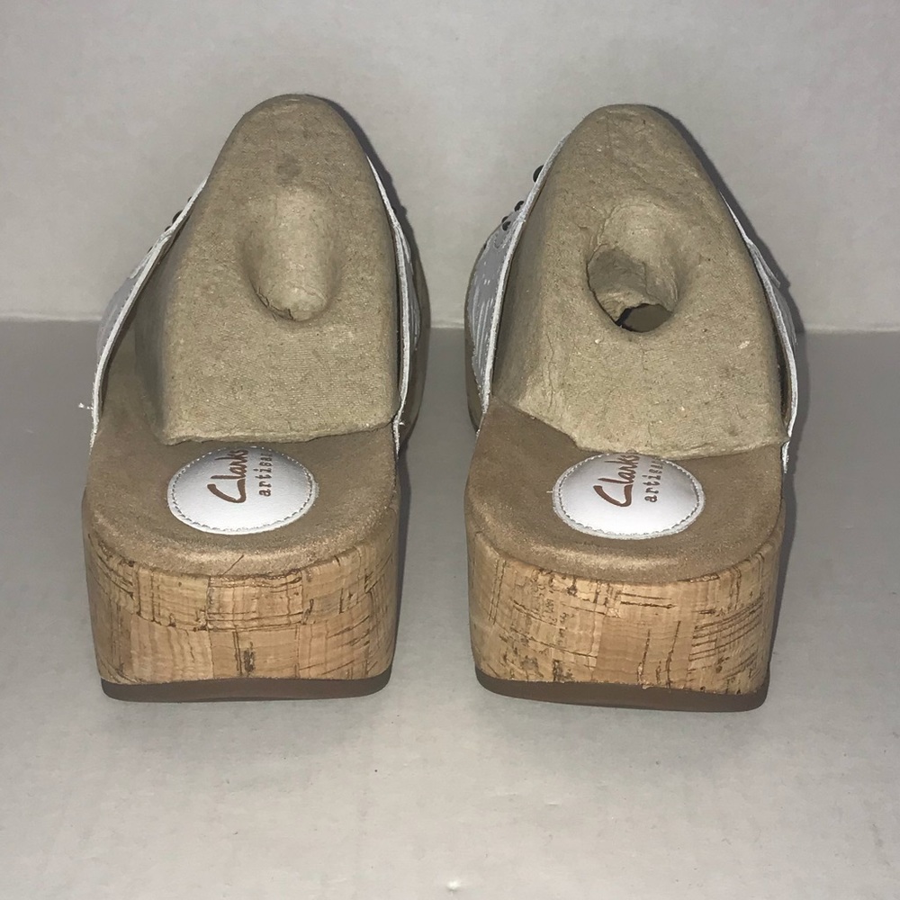 Clarks’ White Sandals Palima Palm 11M BNIB. - Picture 6 of 13